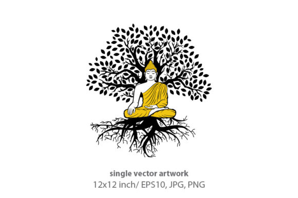 Download Buddhism and Meditation - Vector - Buddhism Collection