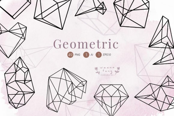 Download Geometric Abstract Shape Line Art - Line Collection