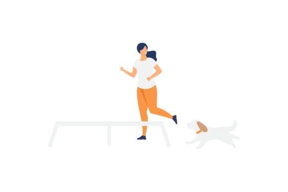 Download Happy People Training Dogs on Jumping Eq - Premium Resources