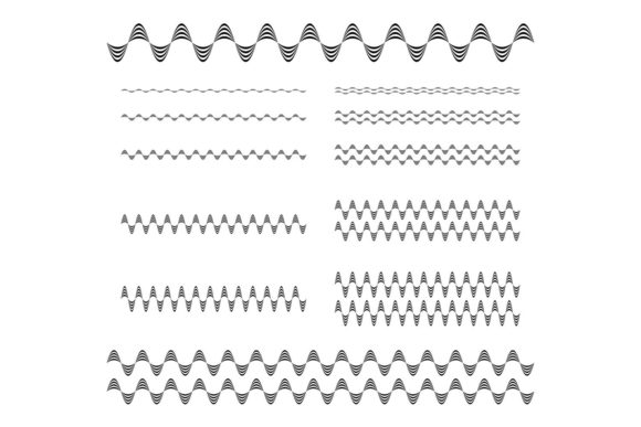 Download Geometrical Line Divider Set - Line Collection