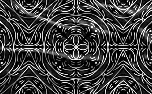 Download Abstract Geometry Pattern Line Floral - Line Collection