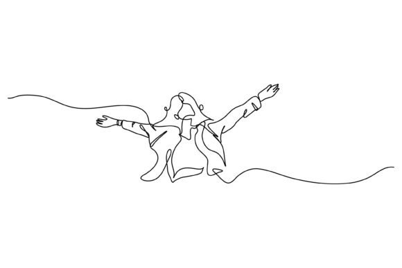 Download One Line of Stretching to Relax - Line Collection